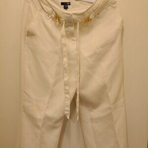 Women’s Cream East 5th Dress Pants w’ Gold Buckle